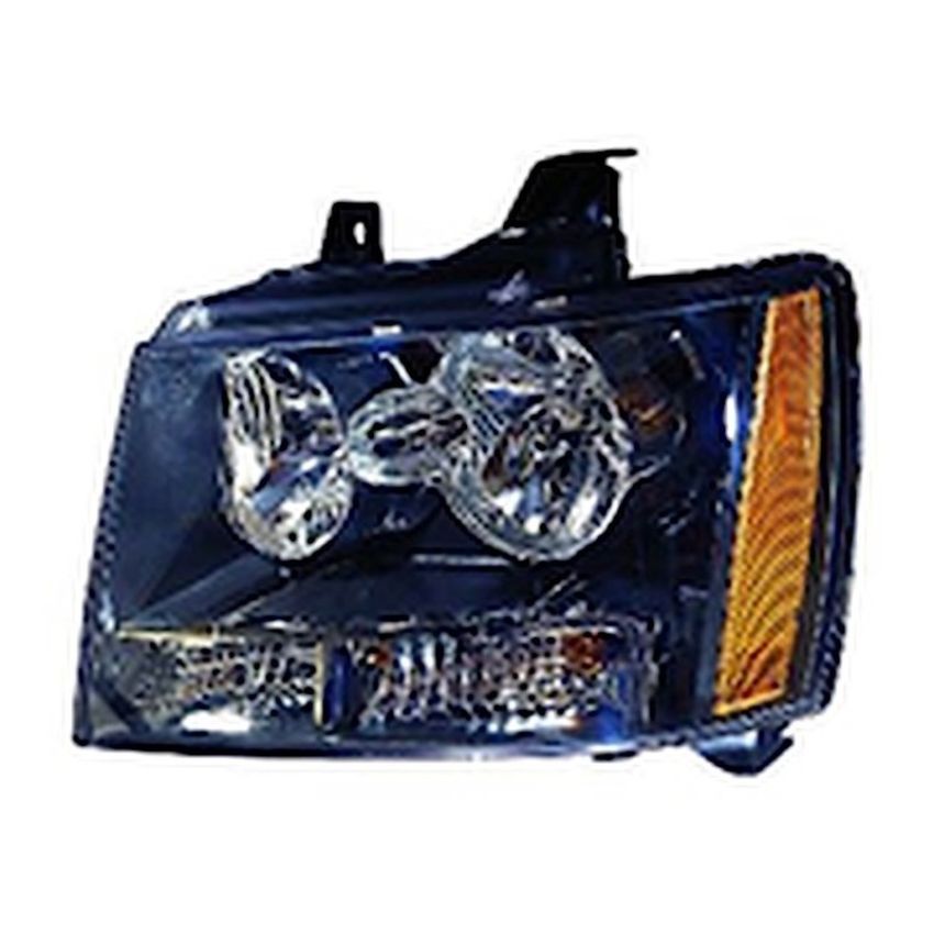 LH HEADLAMP ASSY COMPOSITE; AVALANCHE 07-13; SUBURBAN 07-14; TAHOE 07-14