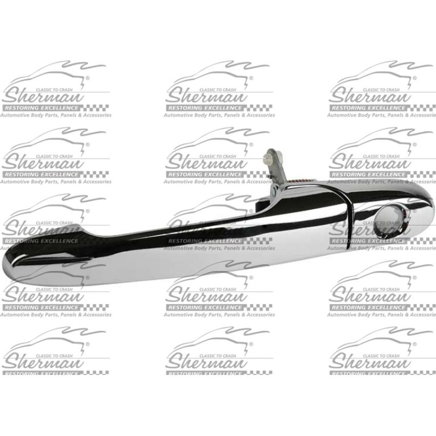 LH OUTER DOOR HANDLE CHR ALLURE/LACROSSE 05-09; IMPALA 06-16; MONTE CARLO 06-07