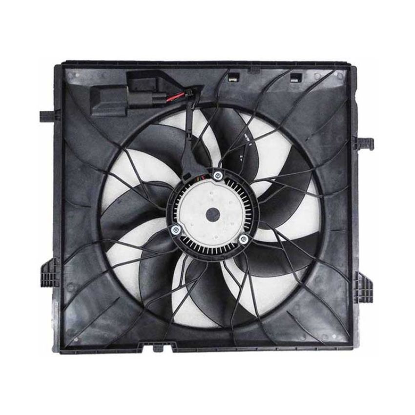 RADIATOR COOLING FAN ASSY; W166; SUV; 2.1L; W/O TOWING HITCH; GLE300D 16-16