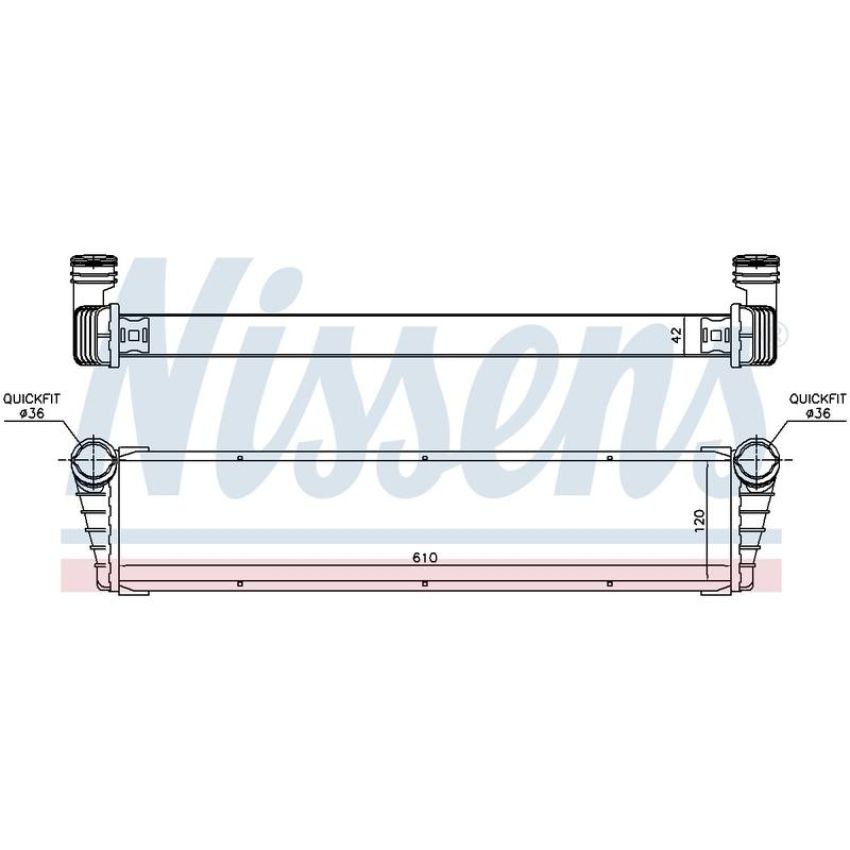 NISSENS 63798 Radiator