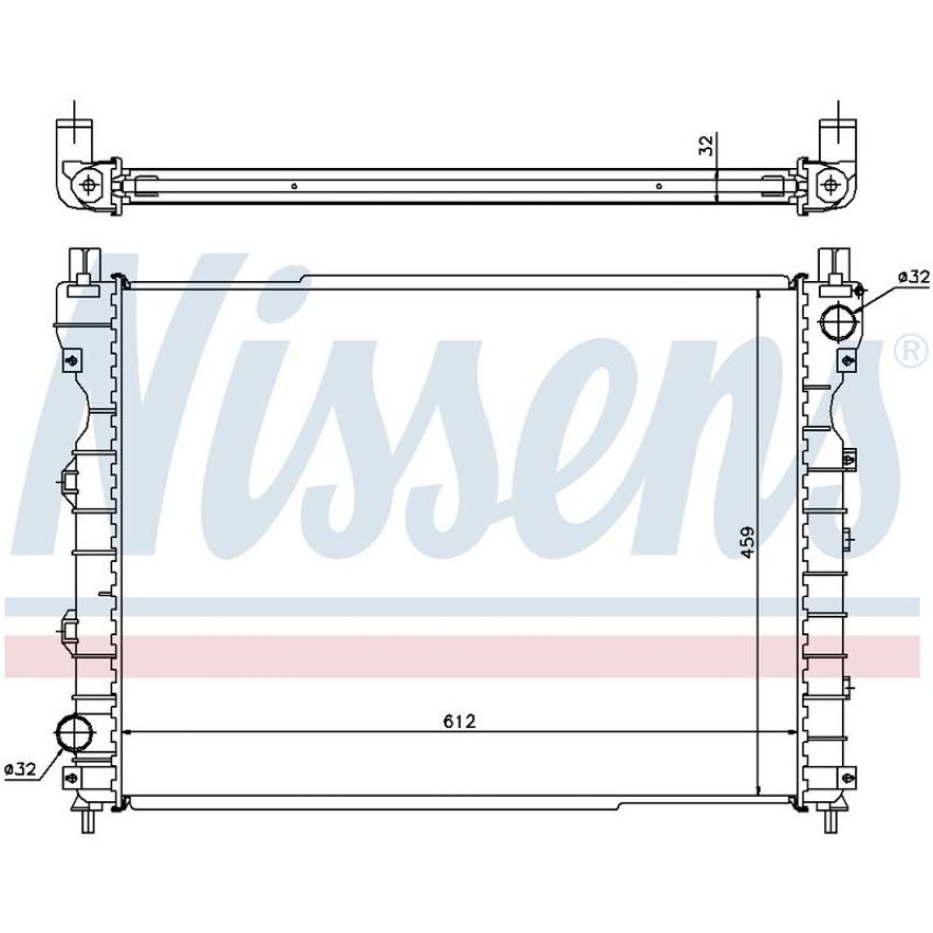 NISSENS 64310A Radiator