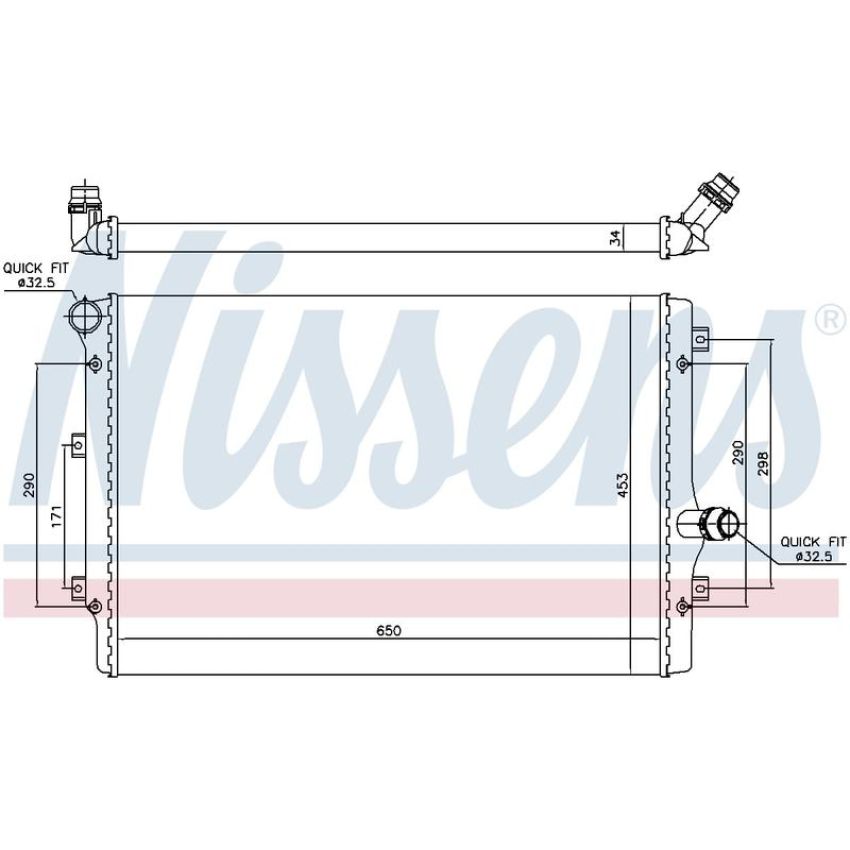 NISSENS 65281A Radiator