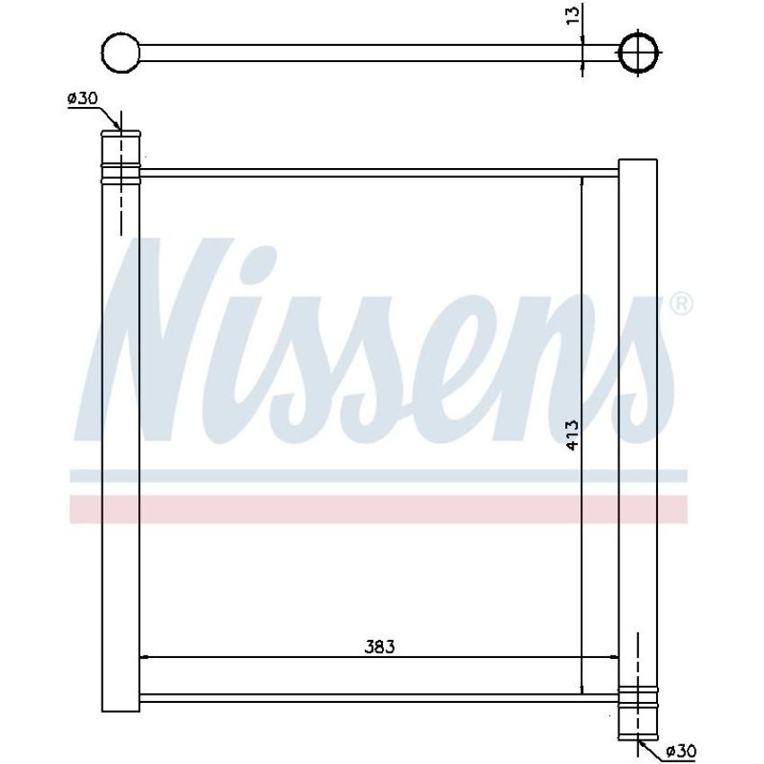 NISSENS 68451 Radiator