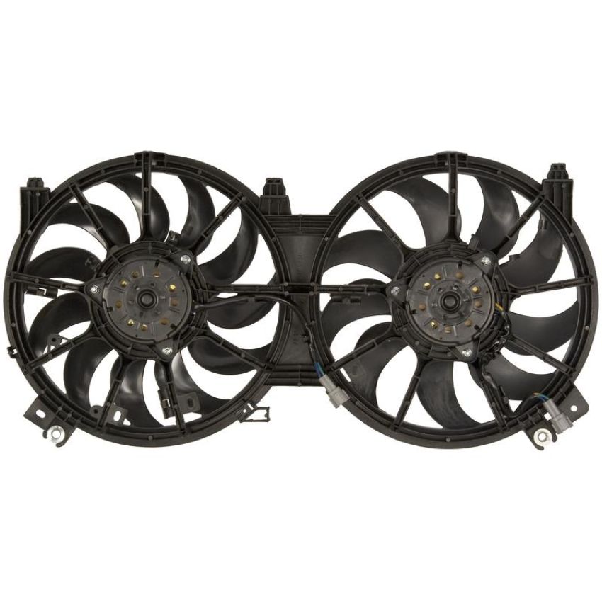 NISSENS 850490 Dual Radiator and Condenser Fan Assembly