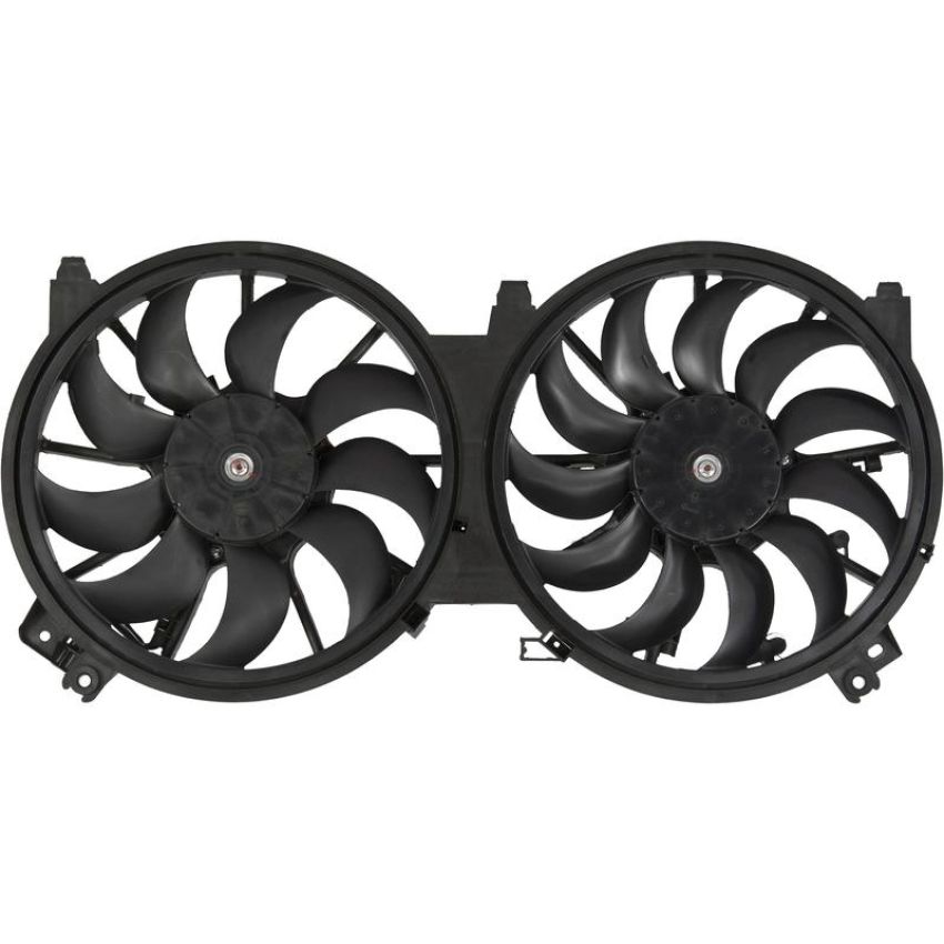 NISSENS 850490 Dual Radiator and Condenser Fan Assembly