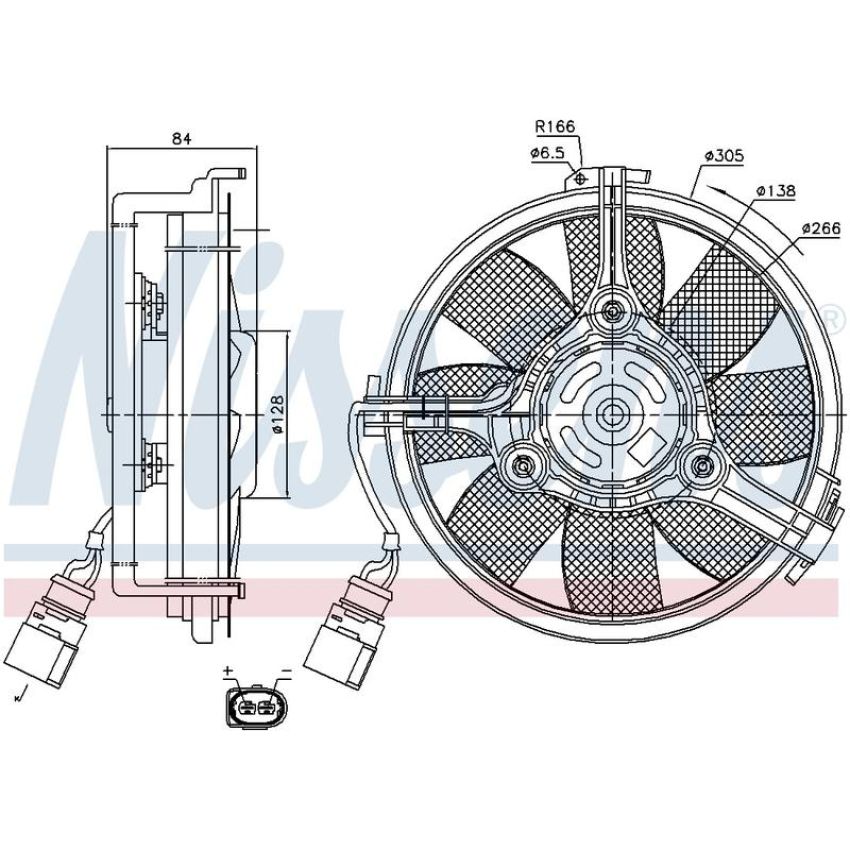 NISSENS 85639 Engine Cooling Fan