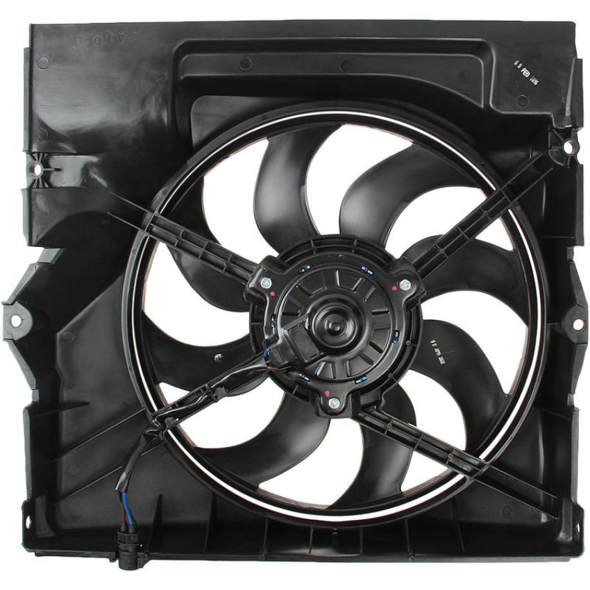 NISSENS 85645 A/C Condenser Fan Assembly