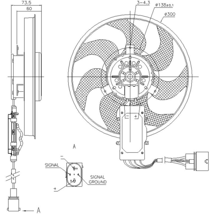 NISSENS 85730 Engine Cooling Fan