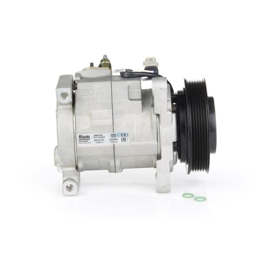 NISSENS 890152 10S20H Compressor with Clutch