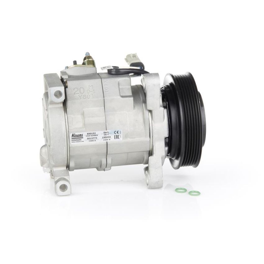NISSENS 890152 10S20H Compressor with Clutch