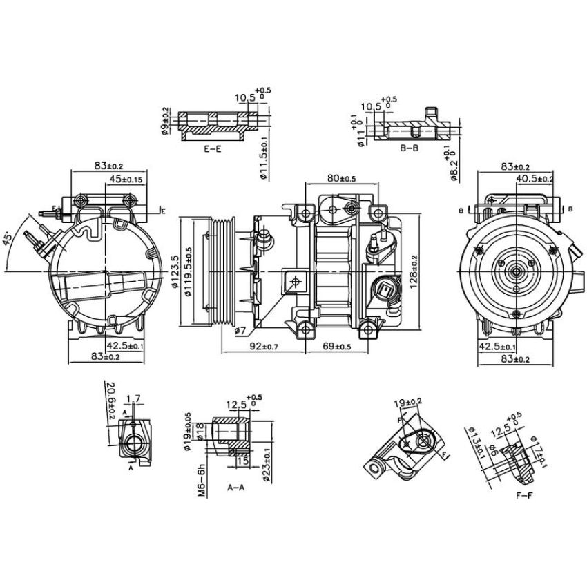NISSENS 890917 Air Conditioning Compressor