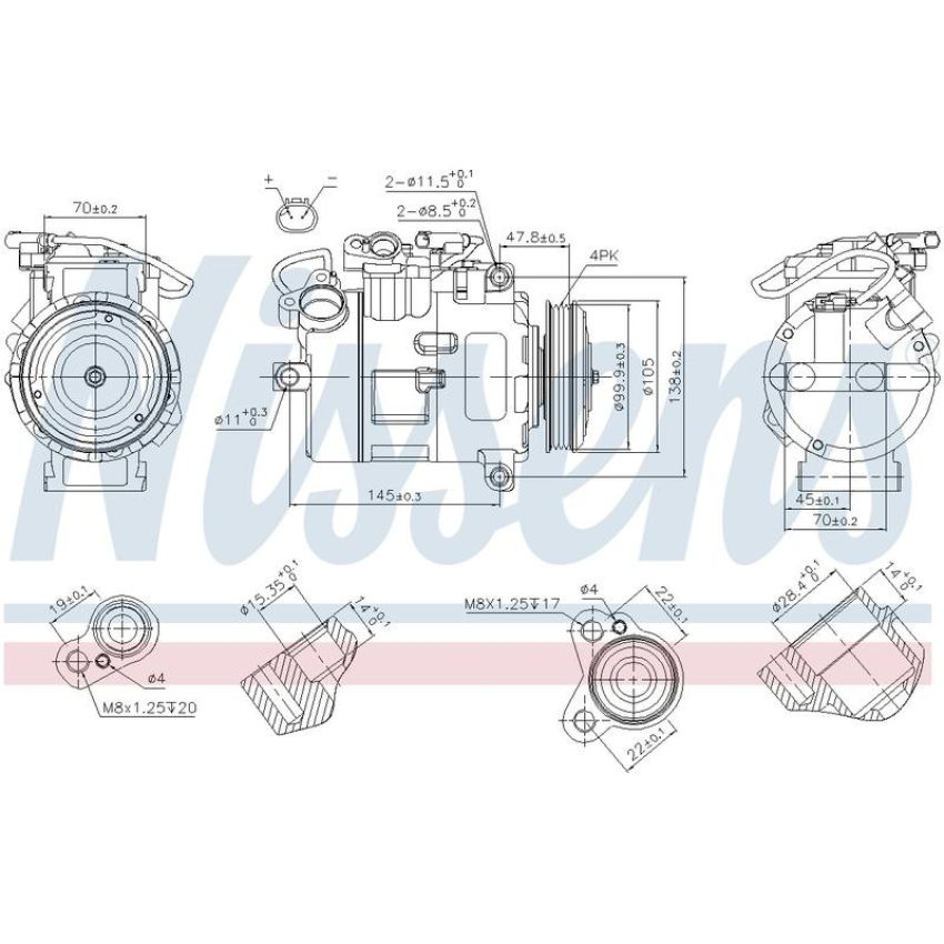 NISSENS 89116 Air Conditioning Compressor