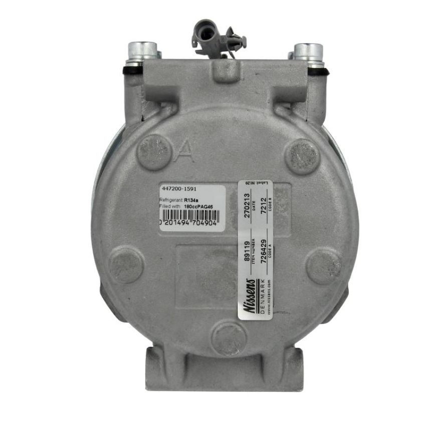 NISSENS 89119 Air Conditioning Compressor with Clutch