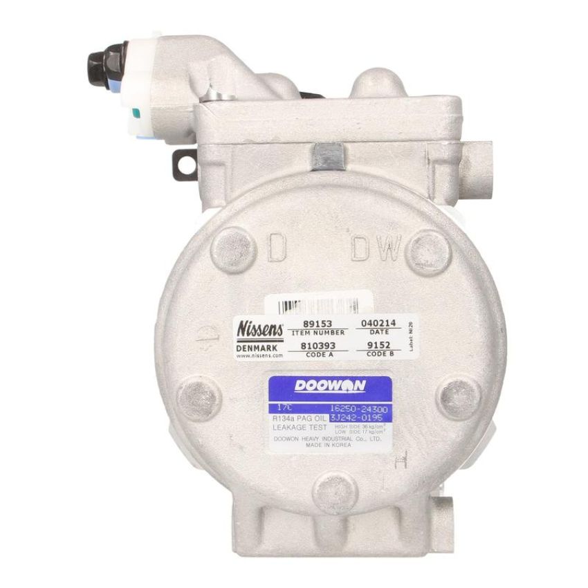 NISSENS 89153 Air Conditioning Compressor with Clutch