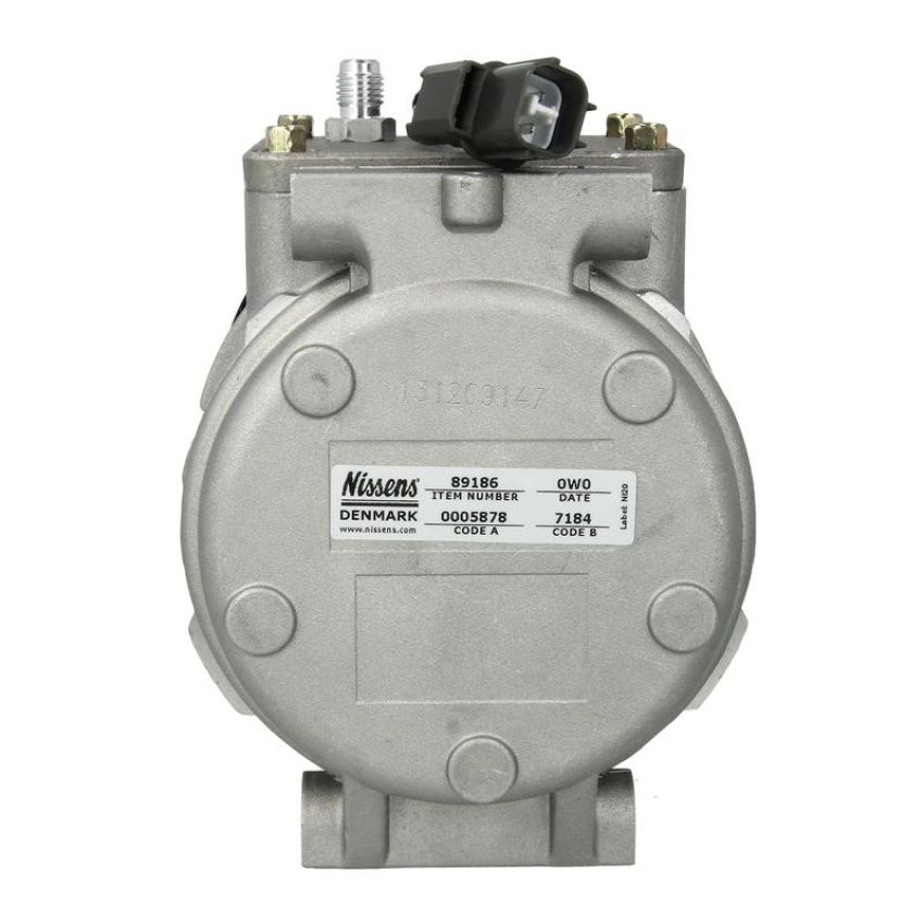 NISSENS 89186 Air Conditioning Compressor with Clutch