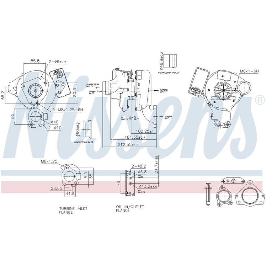 NISSENS 93271 Turbocharger