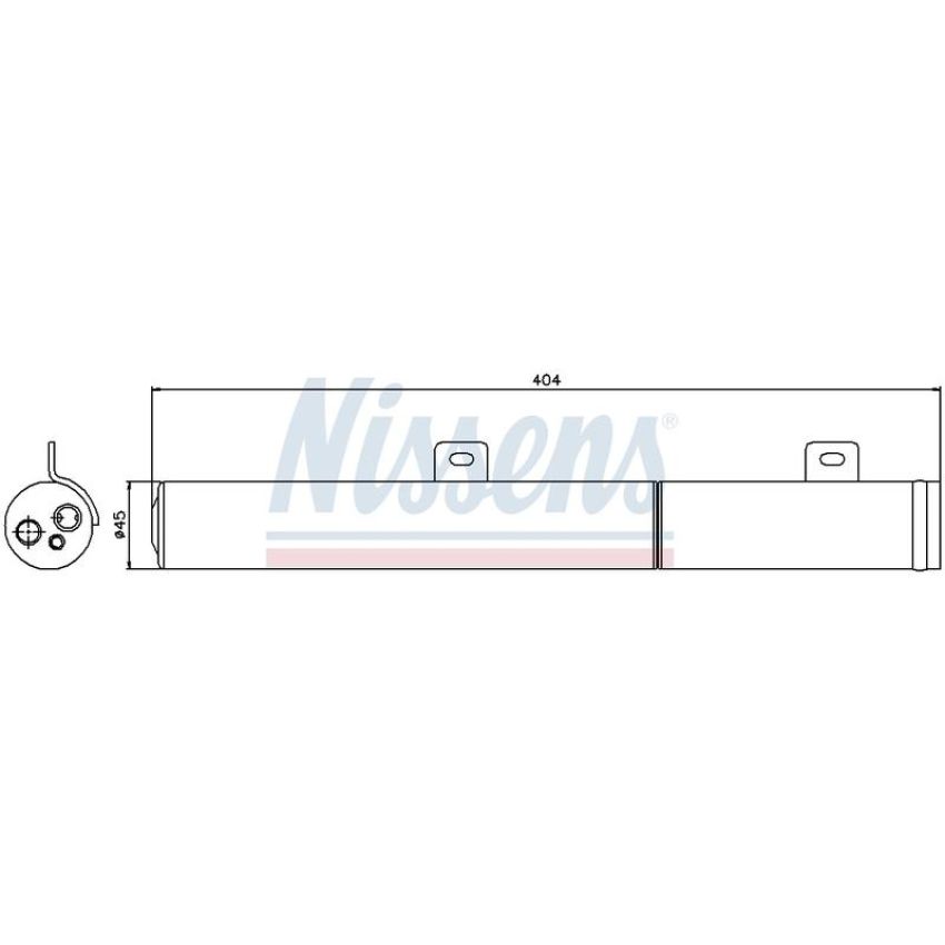 NISSENS 95315 Air Conditioning Receiver Drier