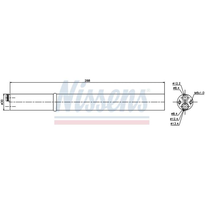 NISSENS 95451 Air Conditioning Receiver Drier
