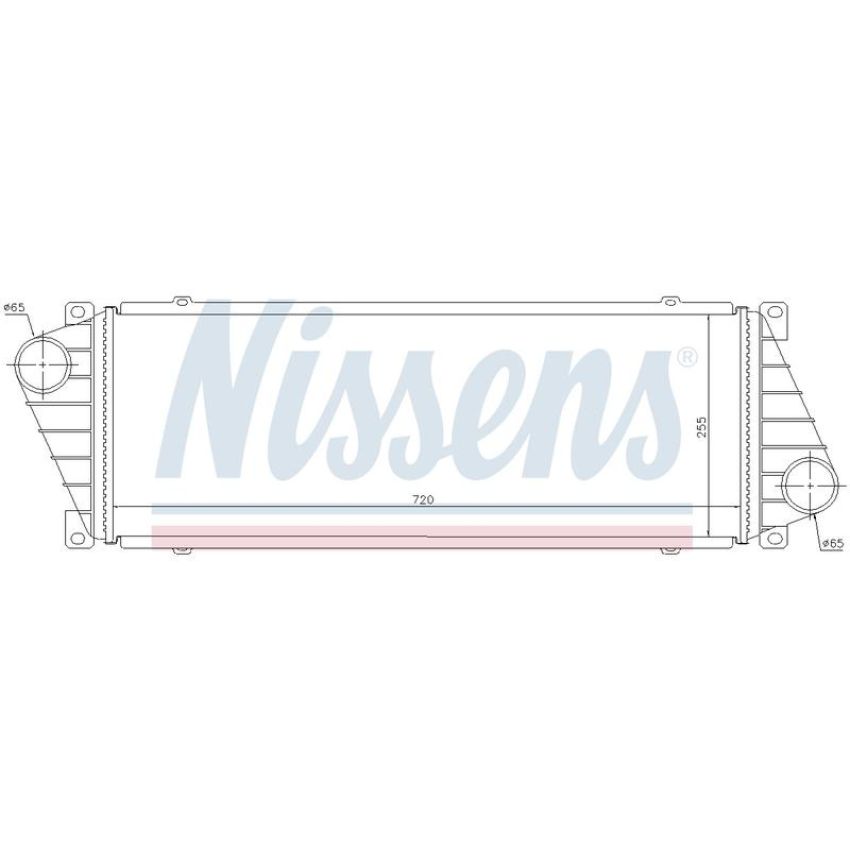 NISSENS 96842 Turbocharger Intercooler