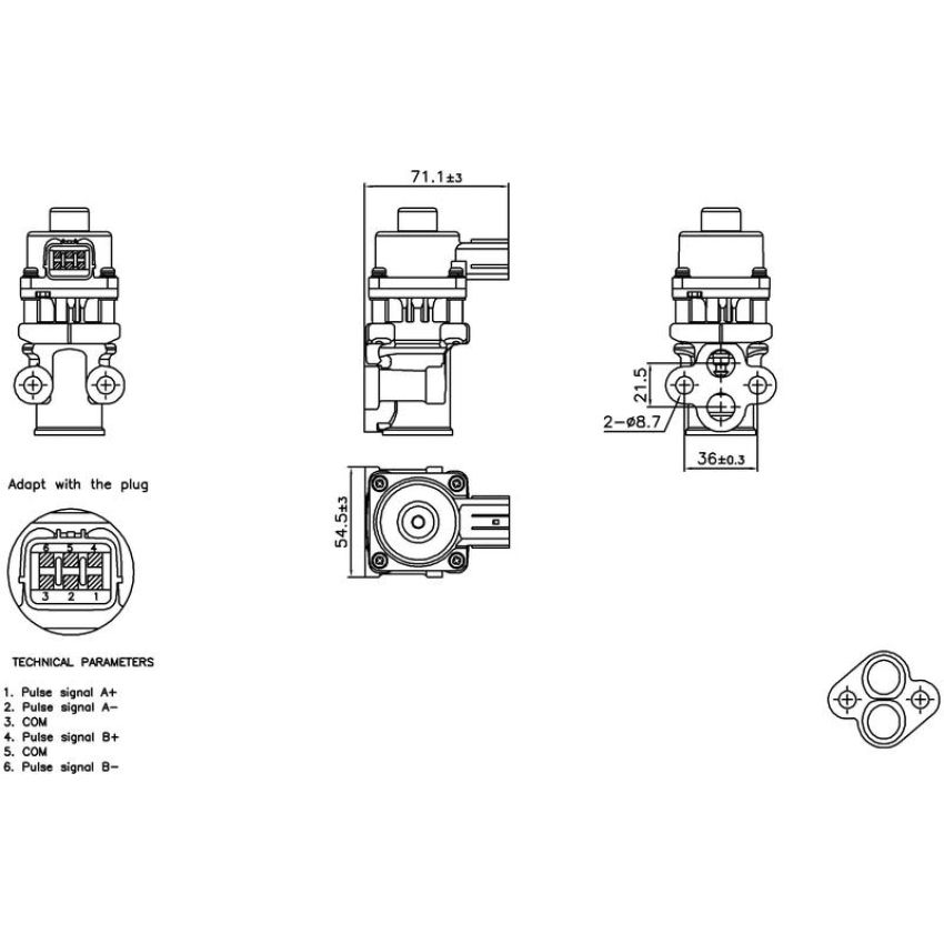 NISSENS 98368 EGR Valve