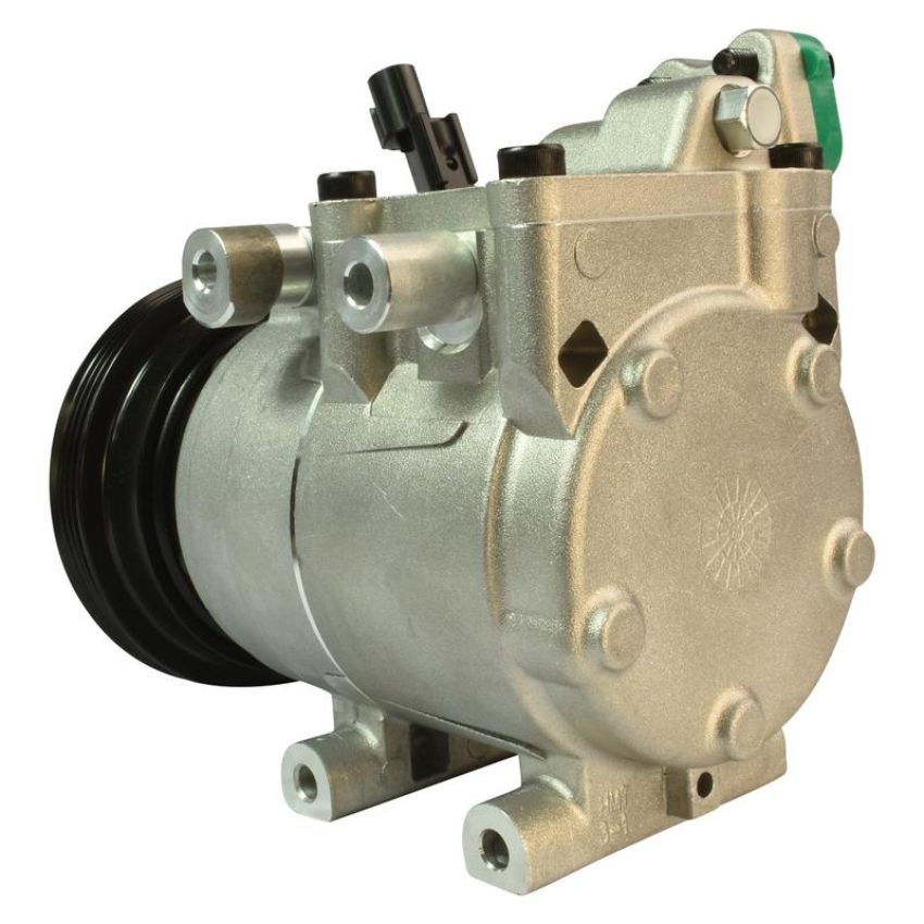 MANDO 10A1006 New OE AC Compressor w/ Clutch & Pre-filled Oil, Direct Replacement