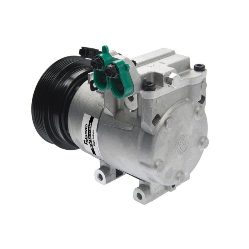 MANDO 10A1007 New OE AC Compressor w/ Clutch & Pre-filled Oil, Direct Replacement