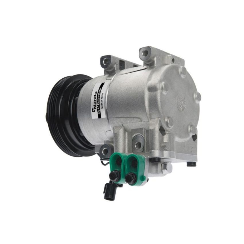 MANDO 10A1008 New OE AC Compressor w/ Clutch & Pre-filled Oil, Direct Replacement