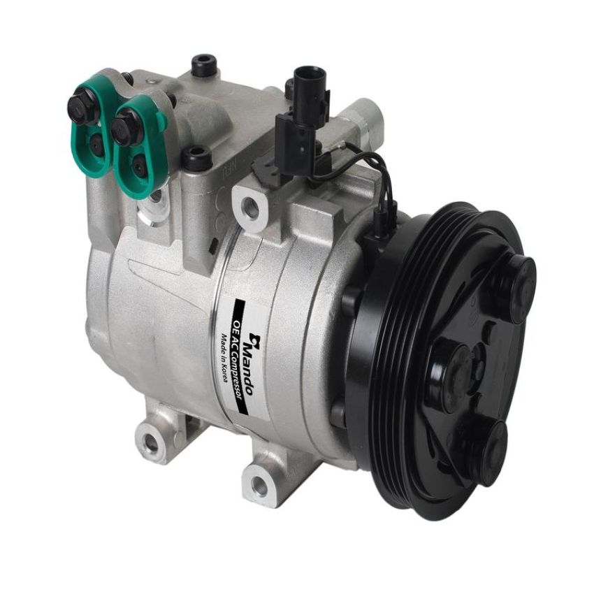 MANDO 10A1009 New OE AC Compressor w/ Clutch & Pre-filled Oil, Direct Replacement
