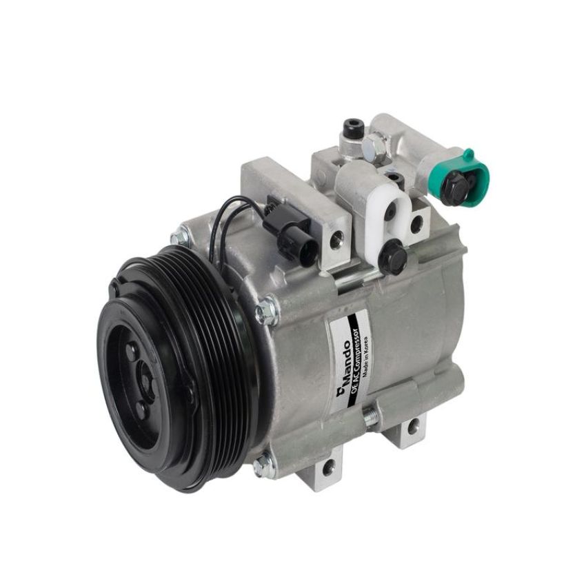 MANDO 10A1020 New OE AC Compressor w/ Clutch & Pre-filled Oil, Direct Replacement