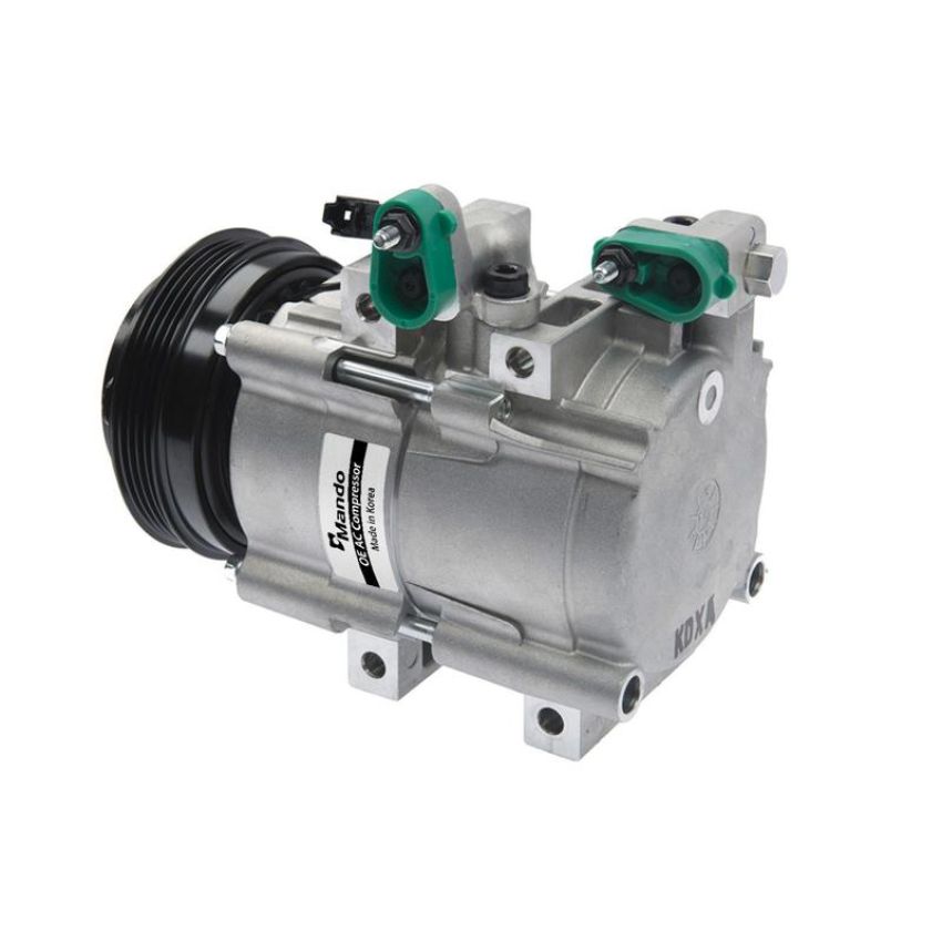 MANDO 10A1021 New OE AC Compressor w/ Clutch & Pre-filled Oil, Direct Replacement
