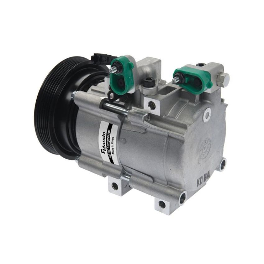 MANDO 10A1023 New OE AC Compressor w/ Clutch & Pre-filled Oil, Direct Replacement