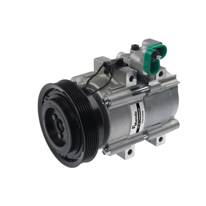 MANDO 10A1023 New OE AC Compressor w/ Clutch & Pre-filled Oil, Direct Replacement