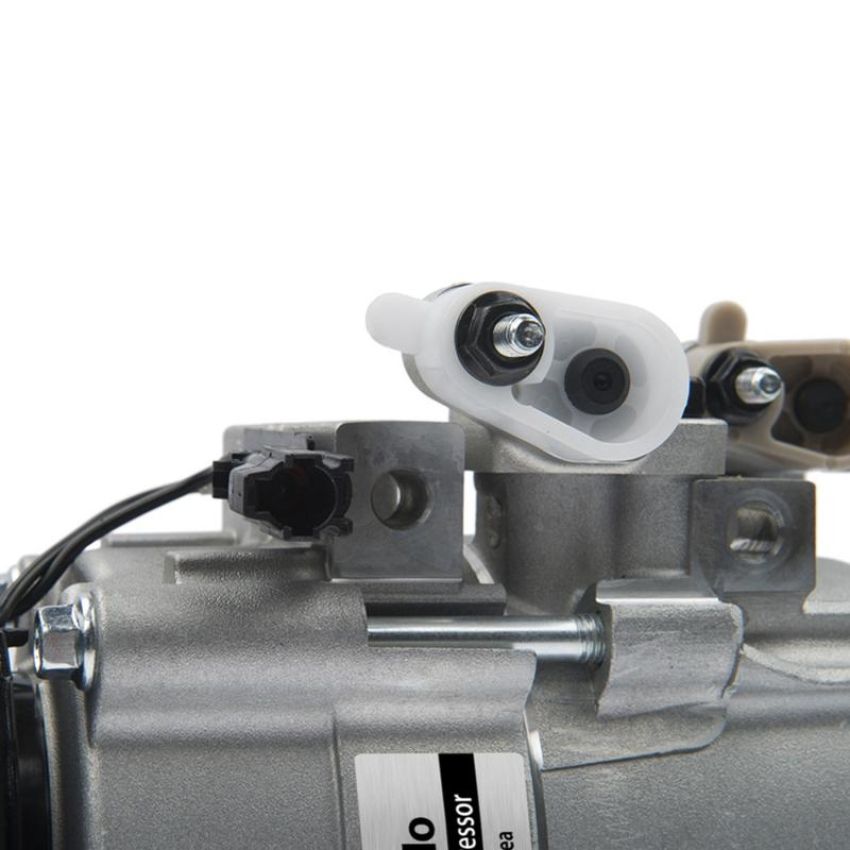 MANDO 10A1027 New OE AC Compressor w/ Clutch & Pre-filled Oil, Direct Replacement