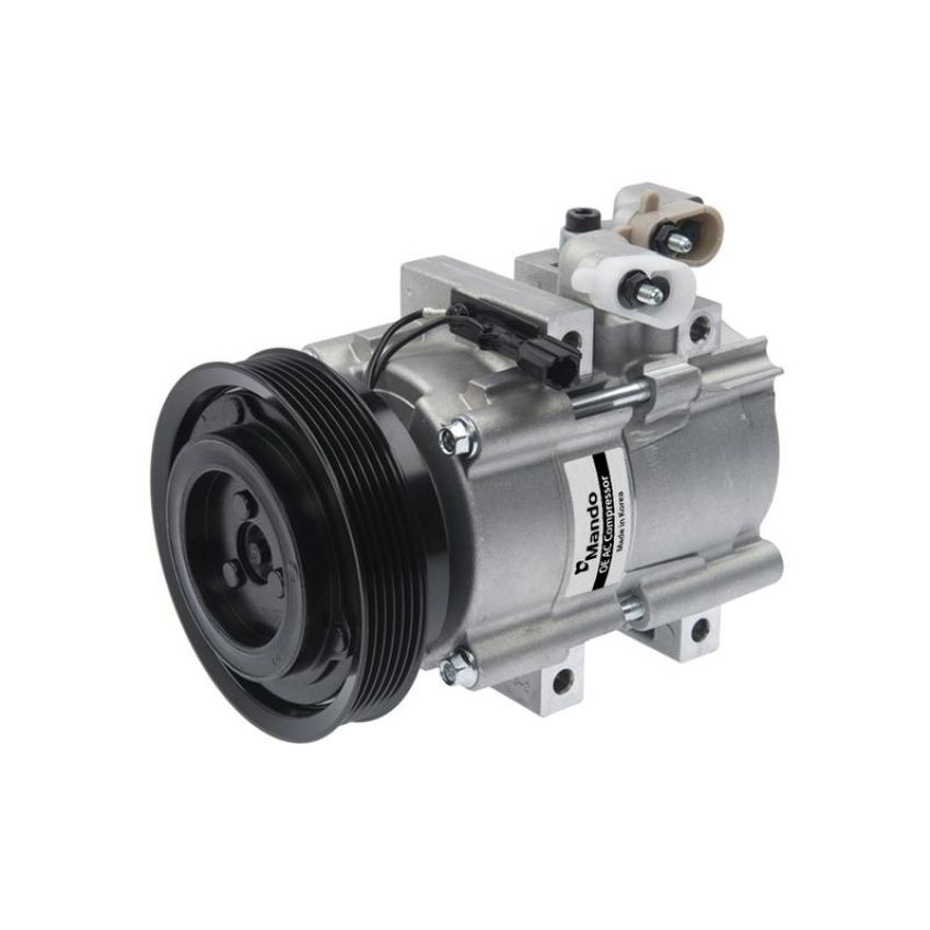 MANDO 10A1027 New OE AC Compressor w/ Clutch & Pre-filled Oil, Direct Replacement