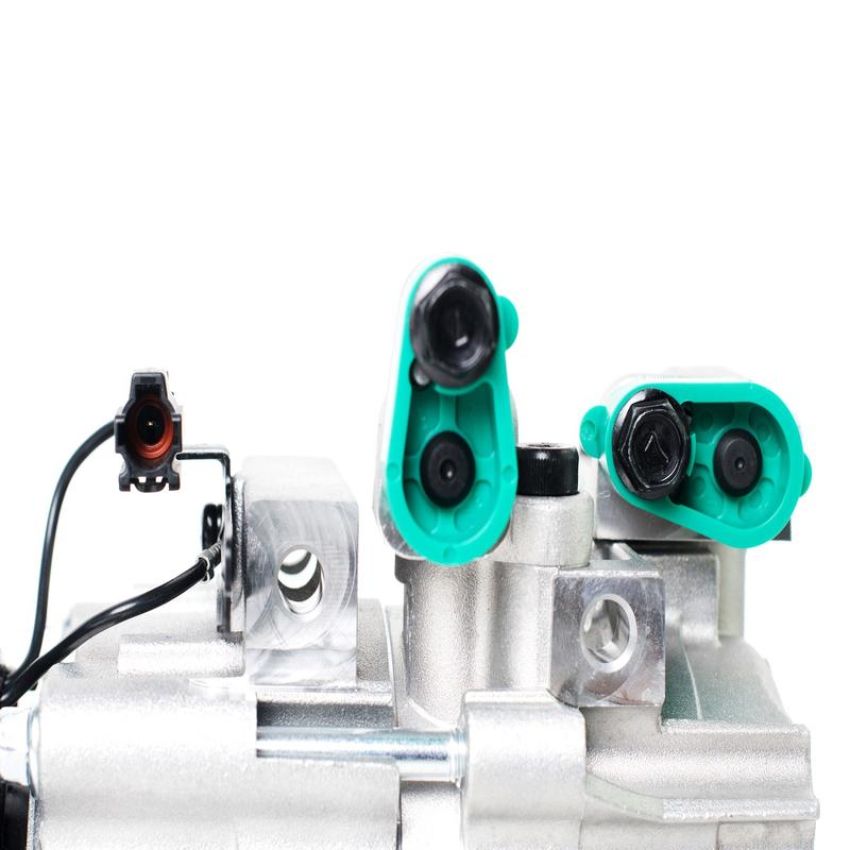 MANDO 10A1028 New OE AC Compressor w/ Clutch & Pre-filled Oil, Direct Replacement