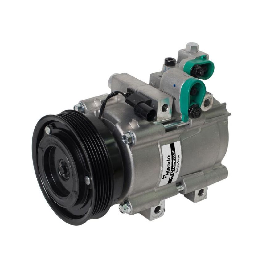 MANDO 10A1029 New OE AC Compressor w/ Clutch & Pre-filled Oil, Direct Replacement