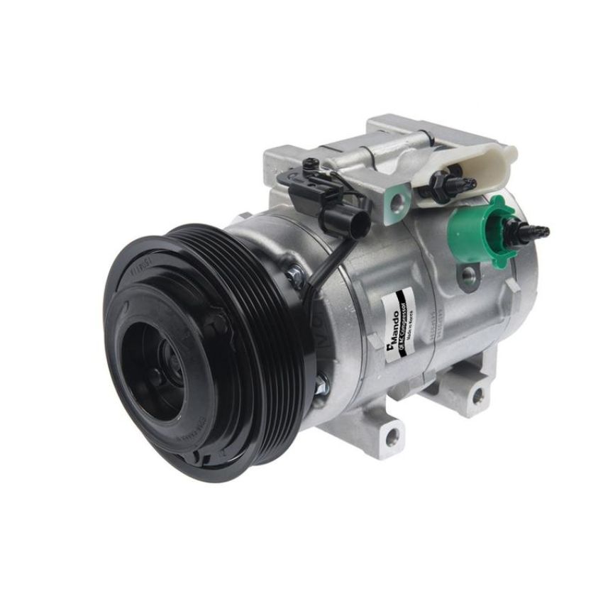 MANDO 10A1037 New OE AC Compressor w/ Clutch & Pre-filled Oil, Direct Replacement