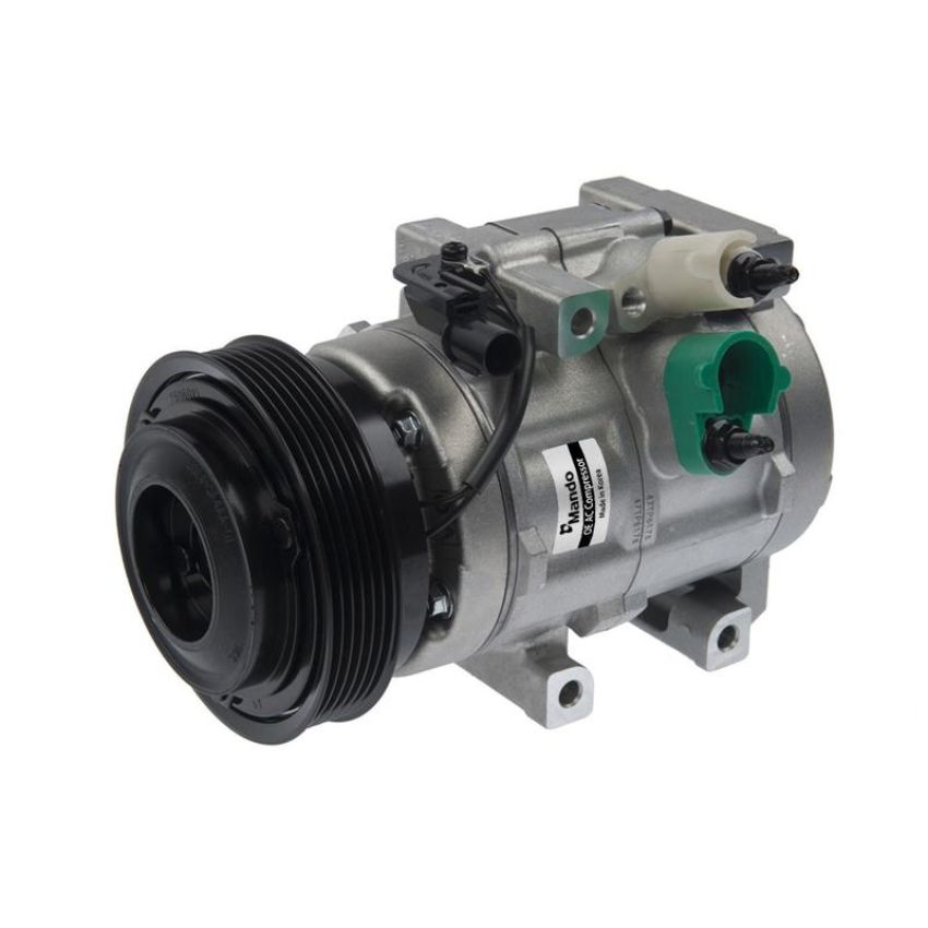 MANDO 10A1038 New OE AC Compressor w/ Clutch & Pre-filled Oil, Direct Replacement
