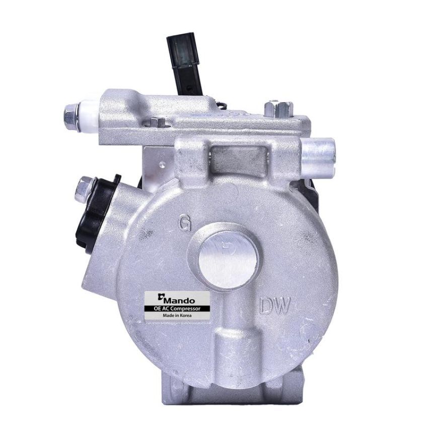 MANDO 10A1045 New OE AC Compressor w/ Clutch & Pre-filled Oil, Direct Replacement