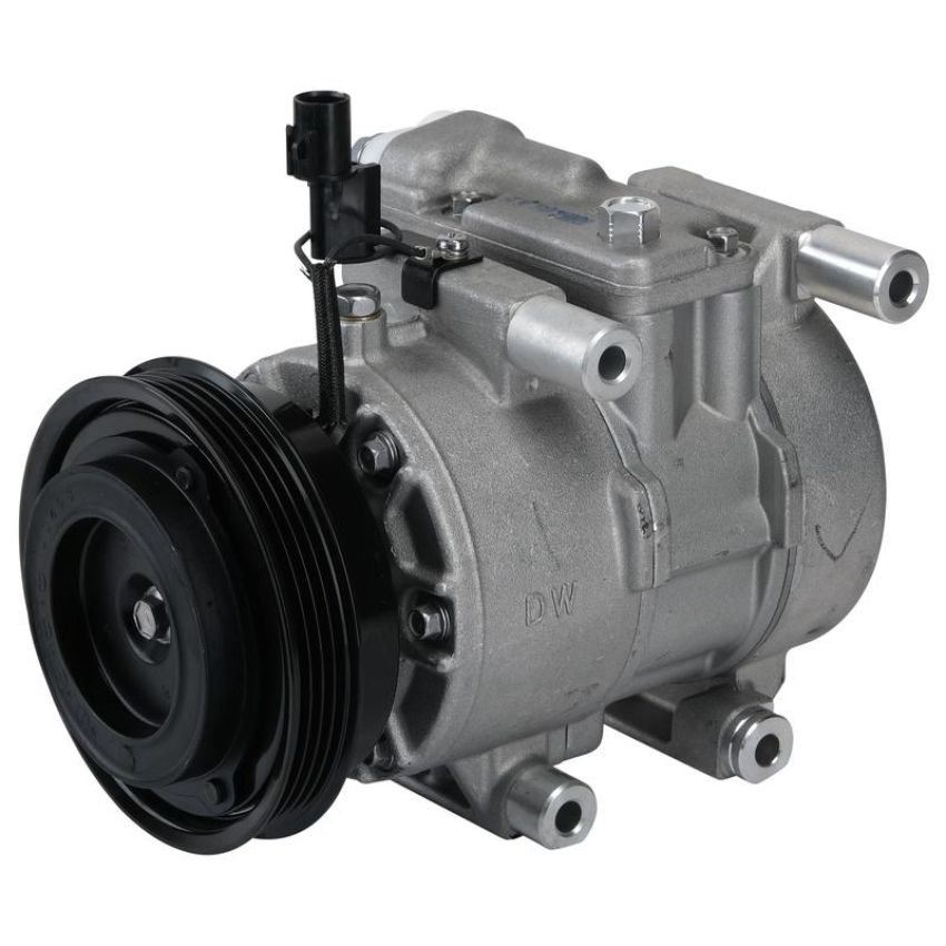 MANDO 10A1047 New OE AC Compressor w/ Clutch & Pre-filled Oil, Direct Replacement