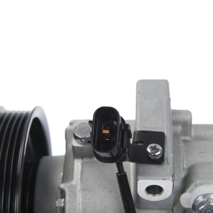 MANDO 10A1051 New OE AC Compressor w/ Clutch & Pre-filled Oil, Direct Replacement