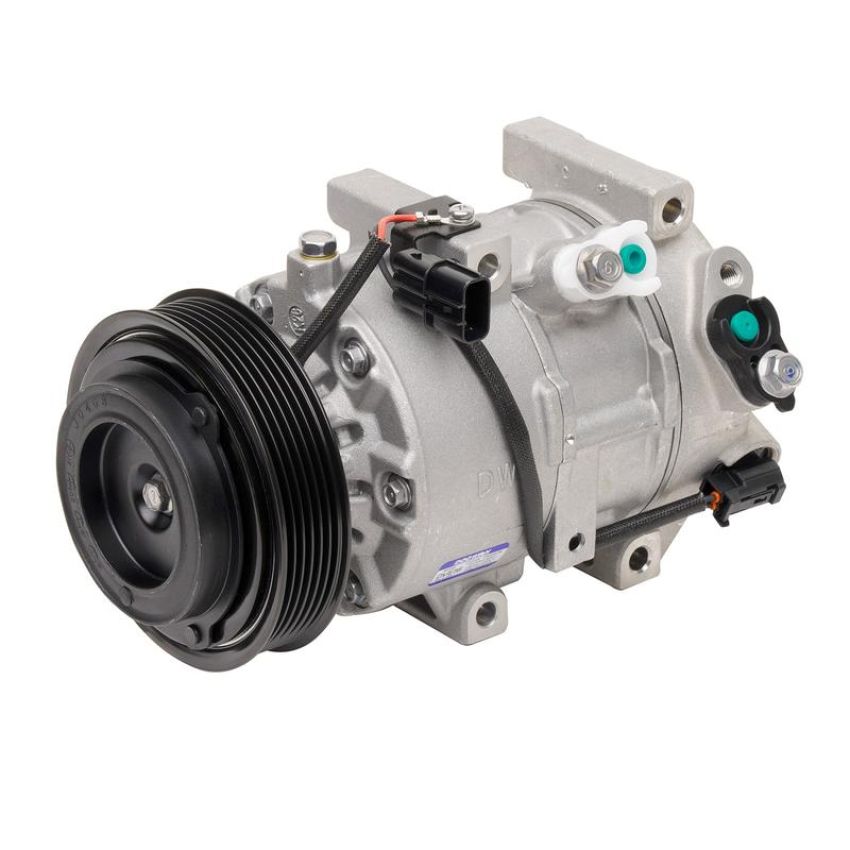 MANDO 10A1052 New OE AC Compressor w/ Clutch & Pre-filled Oil, Direct Replacement