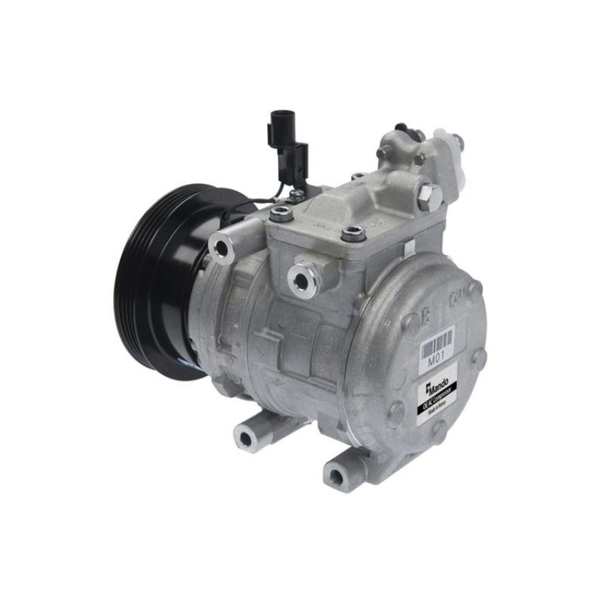 MANDO 10A1054 New OE AC Compressor w/ Clutch & Pre-filled Oil, Direct Replacement