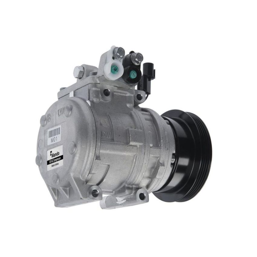 MANDO 10A1054 New OE AC Compressor w/ Clutch & Pre-filled Oil, Direct Replacement
