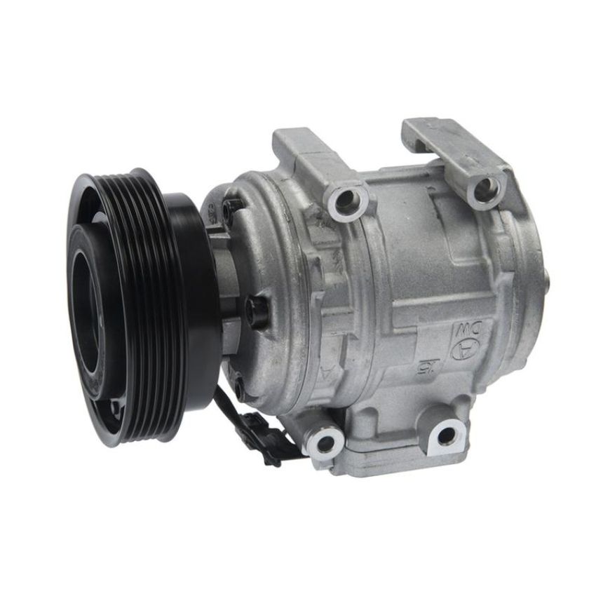 MANDO 10A1055 New OE AC Compressor w/ Clutch & Pre-filled Oil, Direct Replacement