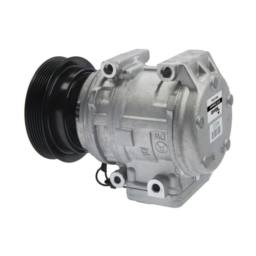 MANDO 10A1055 New OE AC Compressor w/ Clutch & Pre-filled Oil, Direct Replacement