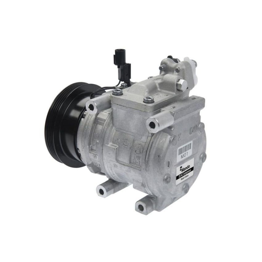 MANDO 10A1056 New OE AC Compressor w/ Clutch & Pre-filled Oil, Direct Replacement
