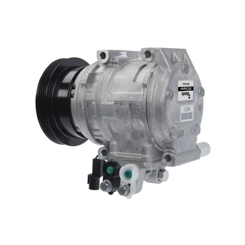 MANDO 10A1056 New OE AC Compressor w/ Clutch & Pre-filled Oil, Direct Replacement