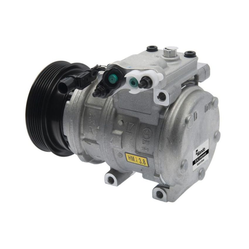 MANDO 10A1062 New OE AC Compressor w/ Clutch & Pre-filled Oil, Direct Replacement