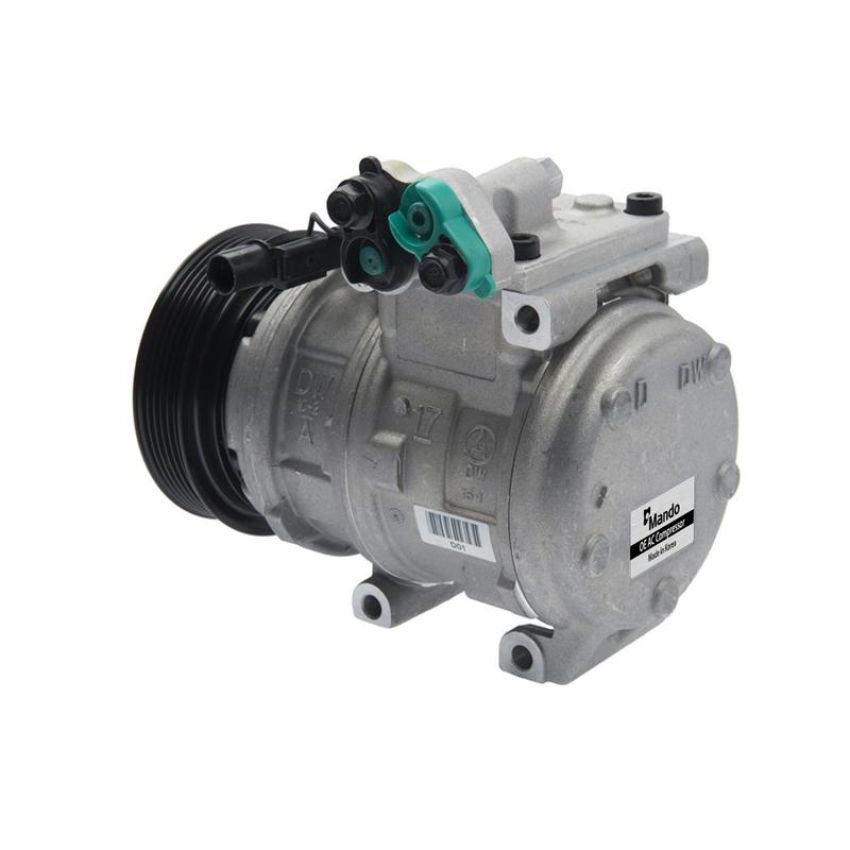 MANDO 10A1066 New OE AC Compressor w/ Clutch & Pre-filled Oil, Direct Replacement